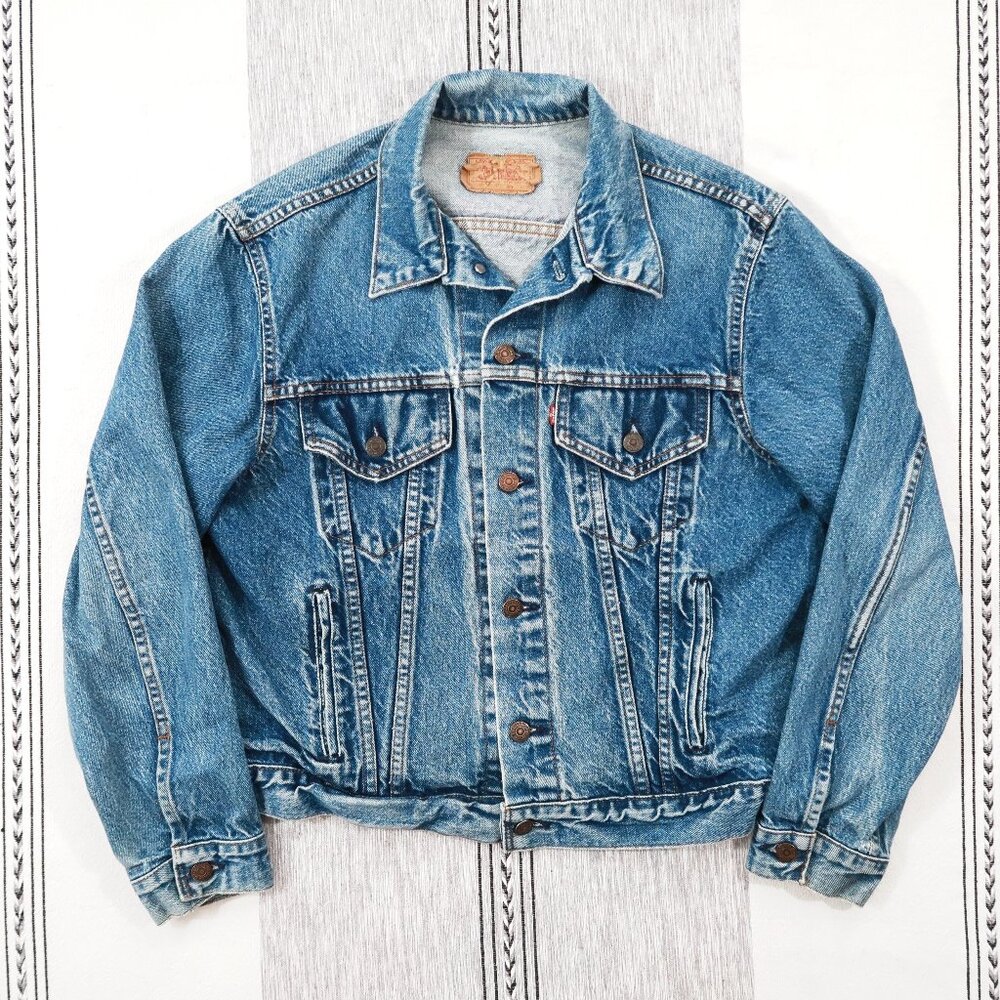 Vintage Levi's Type III Denim Trucker Jacket | 46R